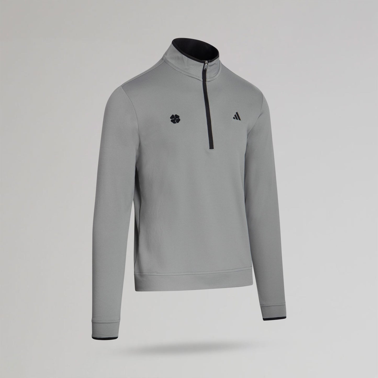 adidas Celtic Golf Lightweight Half-Zip Grey Top