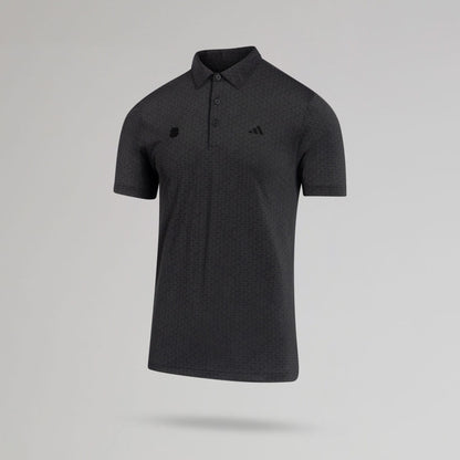 adidas Celtic Golf Ultimate365 Climacool Mesh Tango Print Black Polo Shirt
