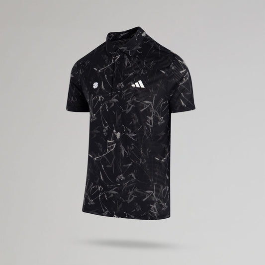 adidas Celtic Golf Ultimate365 Mesh Climacool Black Polo Shirt