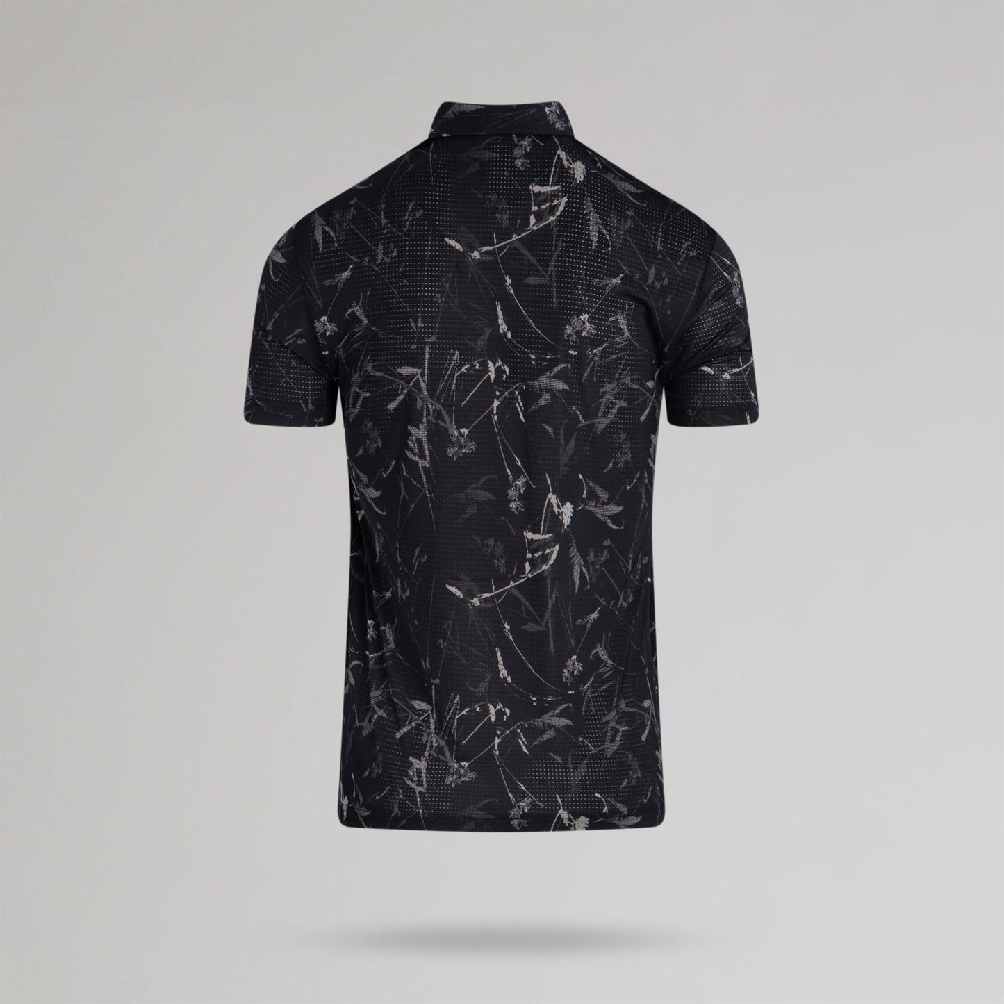 adidas Celtic Golf Ultimate365 Mesh Climacool Black Polo Shirt