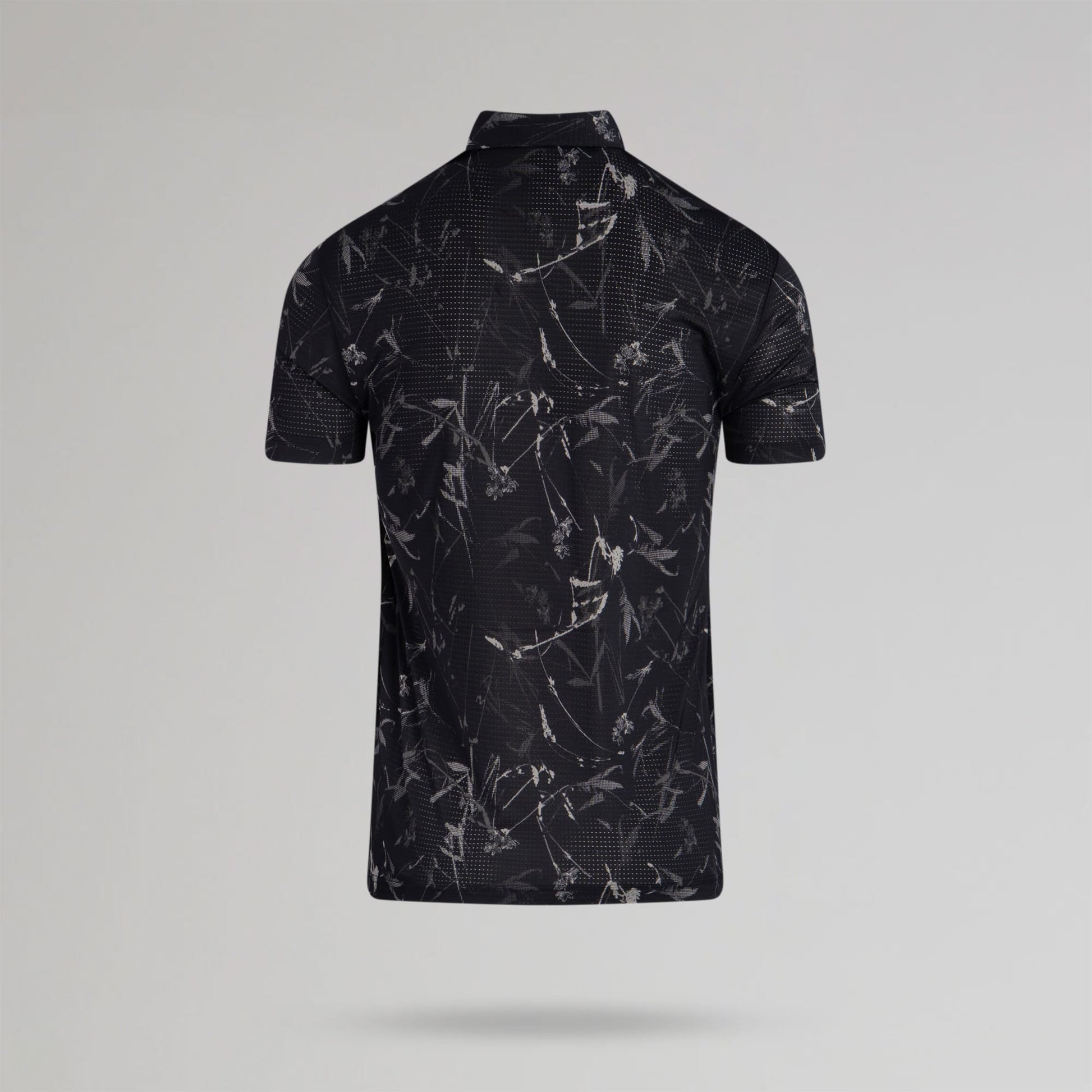 adidas Celtic Golf Ultimate365 Mesh Climacool Black Polo Shirt