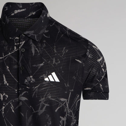 adidas Celtic Golf Ultimate365 Mesh Climacool Black Polo Shirt