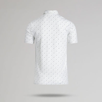 adidas Celtic Golf Ultimate365+ Soft Print White Polo Shirt