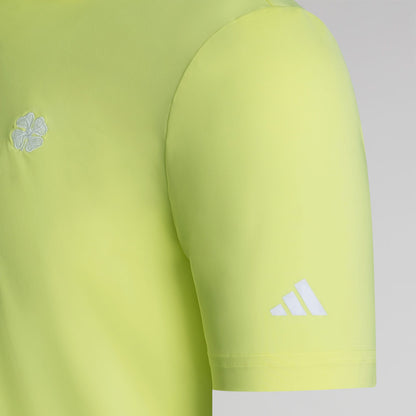 adidas Celtic Golf Ultimate365 Solid Yellow Polo Shirt