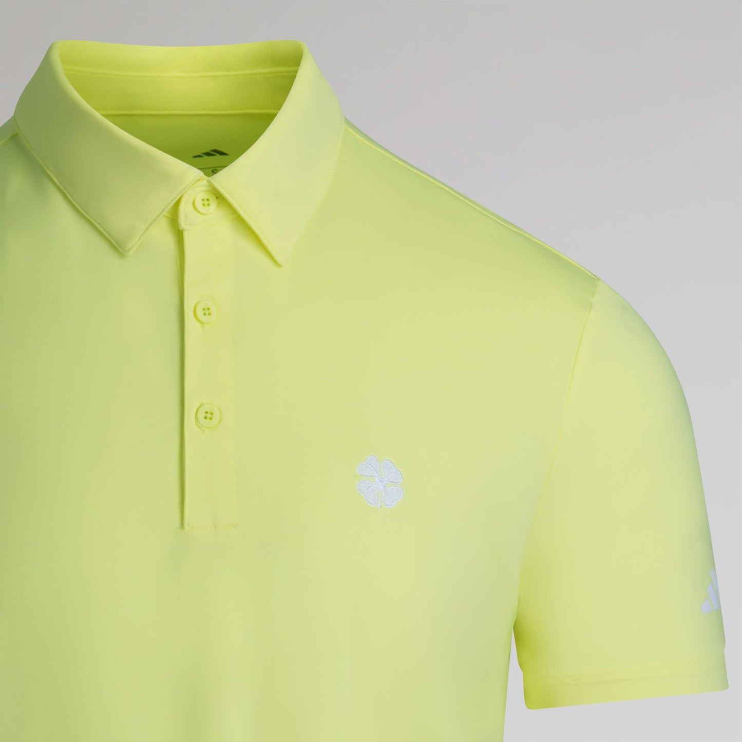 adidas Celtic Golf Ultimate365 Solid Yellow Polo Shirt