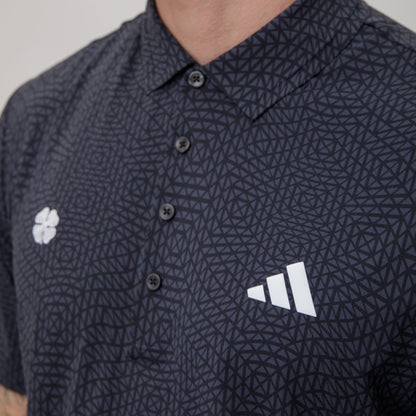 adidas Celtic Golf Ultimate365 Tour Cool Feeling Black Polo Shirt