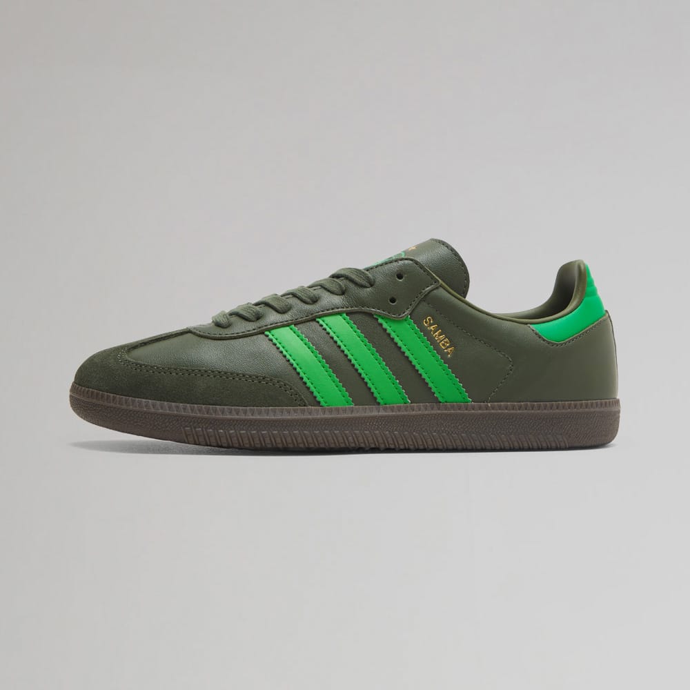adidas Celtic Green Samba Trainers