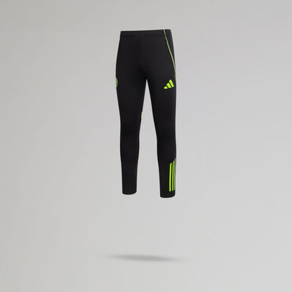 adidas Celtic Junior 2025/26 Black and Neon Green Training Pants