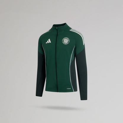 adidas Celtic Junior 2025/26 Dark Green Track Jacket