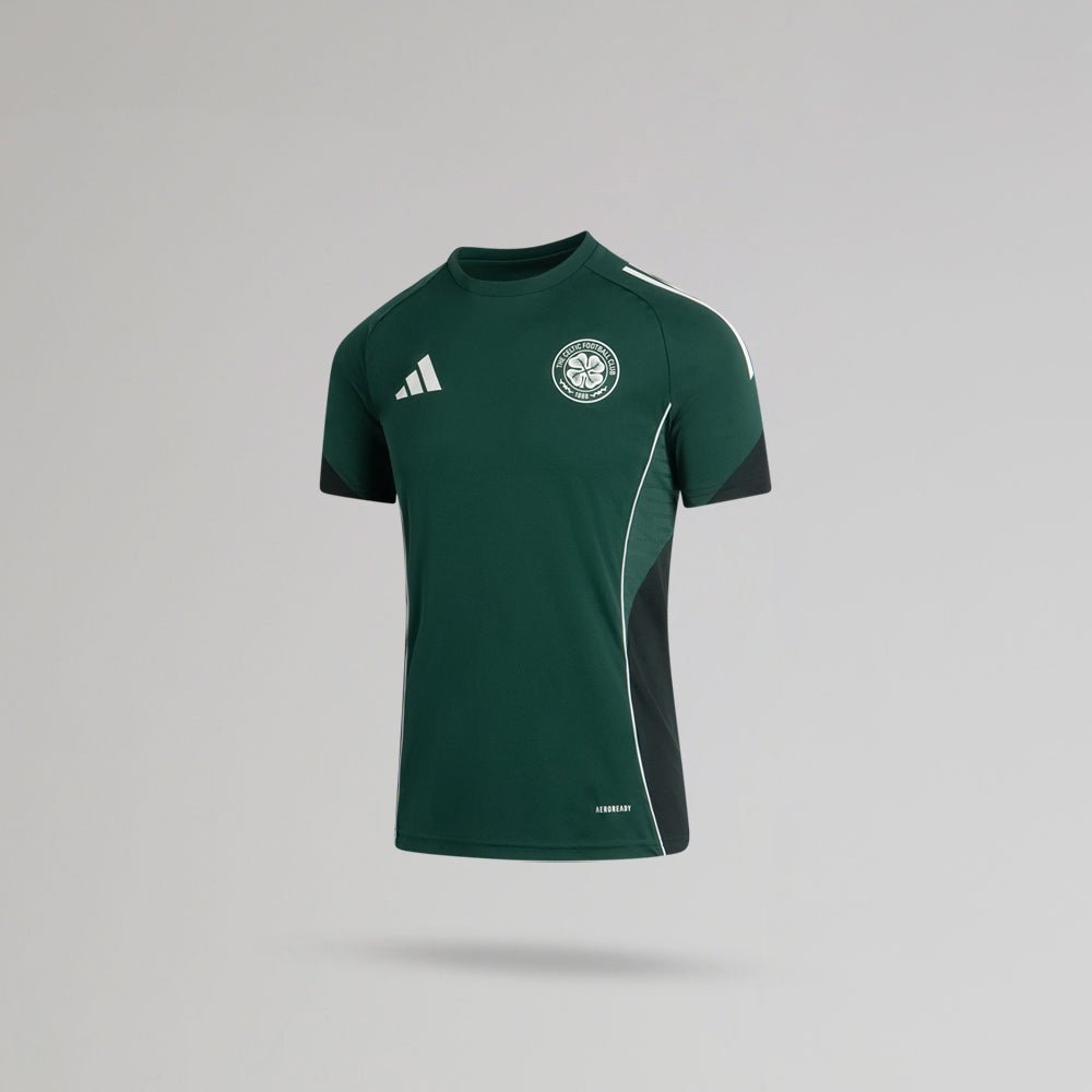 adidas Celtic Junior 2025/26 Dark Green Training Jersey – Official