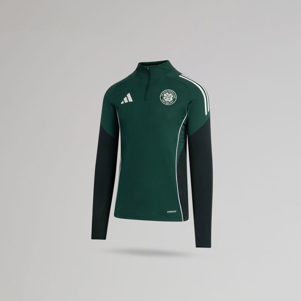 adidas Celtic Junior 2025/26 Dark Green Training Top – Official