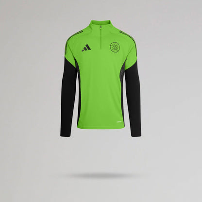 adidas Celtic Junior 2025/26 Green and Black Training Top