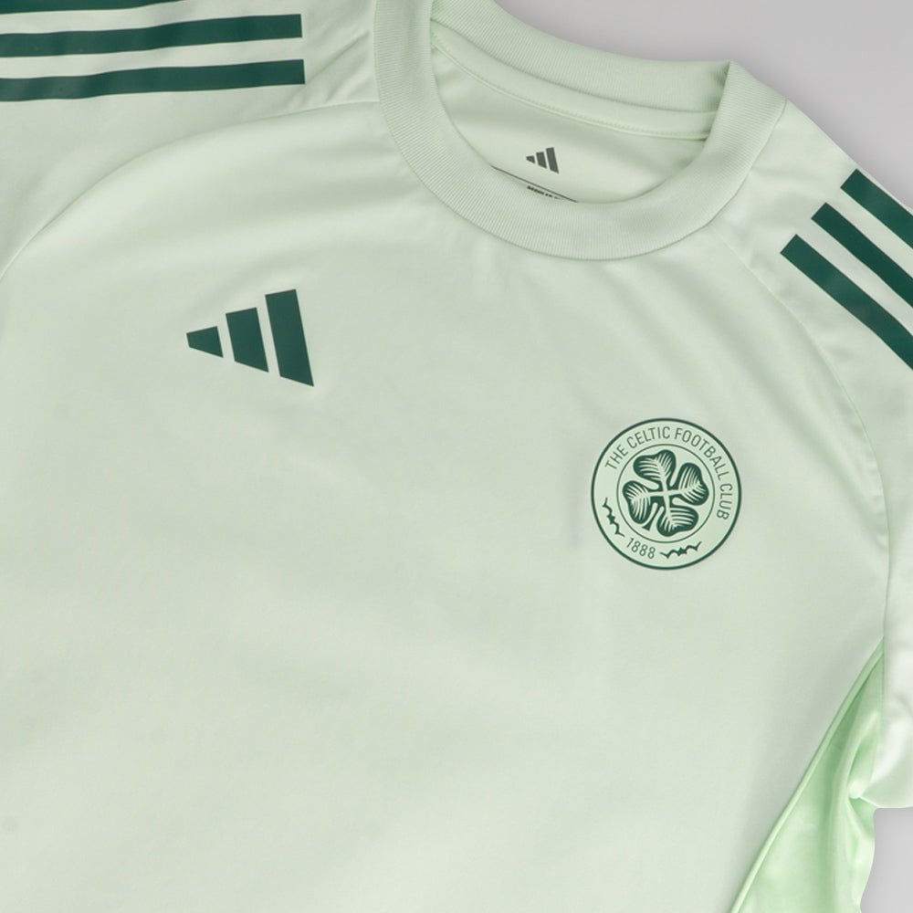 adidas Celtic Junior 2025/26 Mint Green Training Jersey – Official