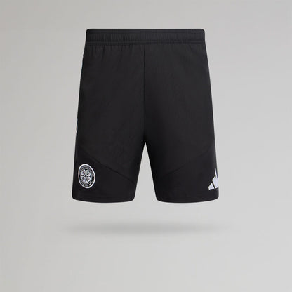 adidas Celtic Junior 2026/27 Black Downtime Shorts