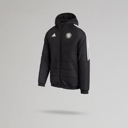 adidas Celtic Junior 2026/27 Black Winter Jacket
