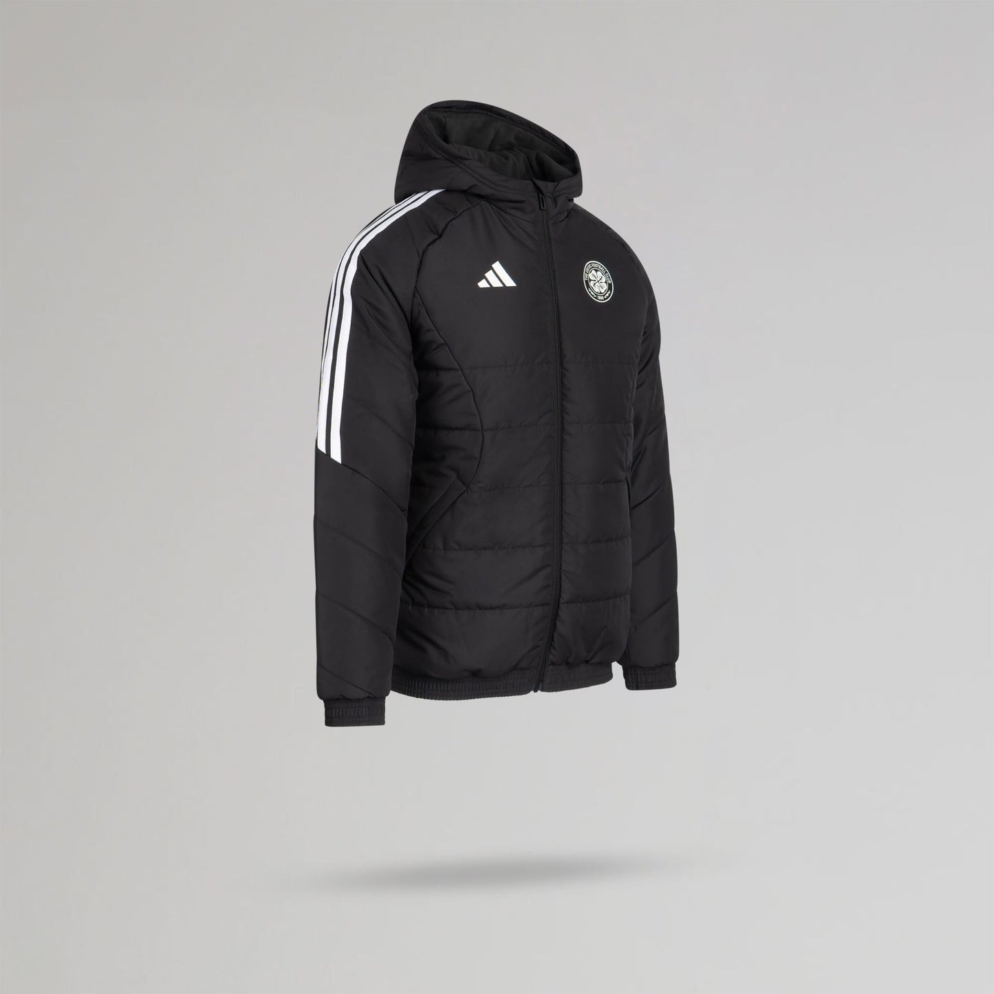 adidas Celtic Junior 2026/27 Black Winter Jacket