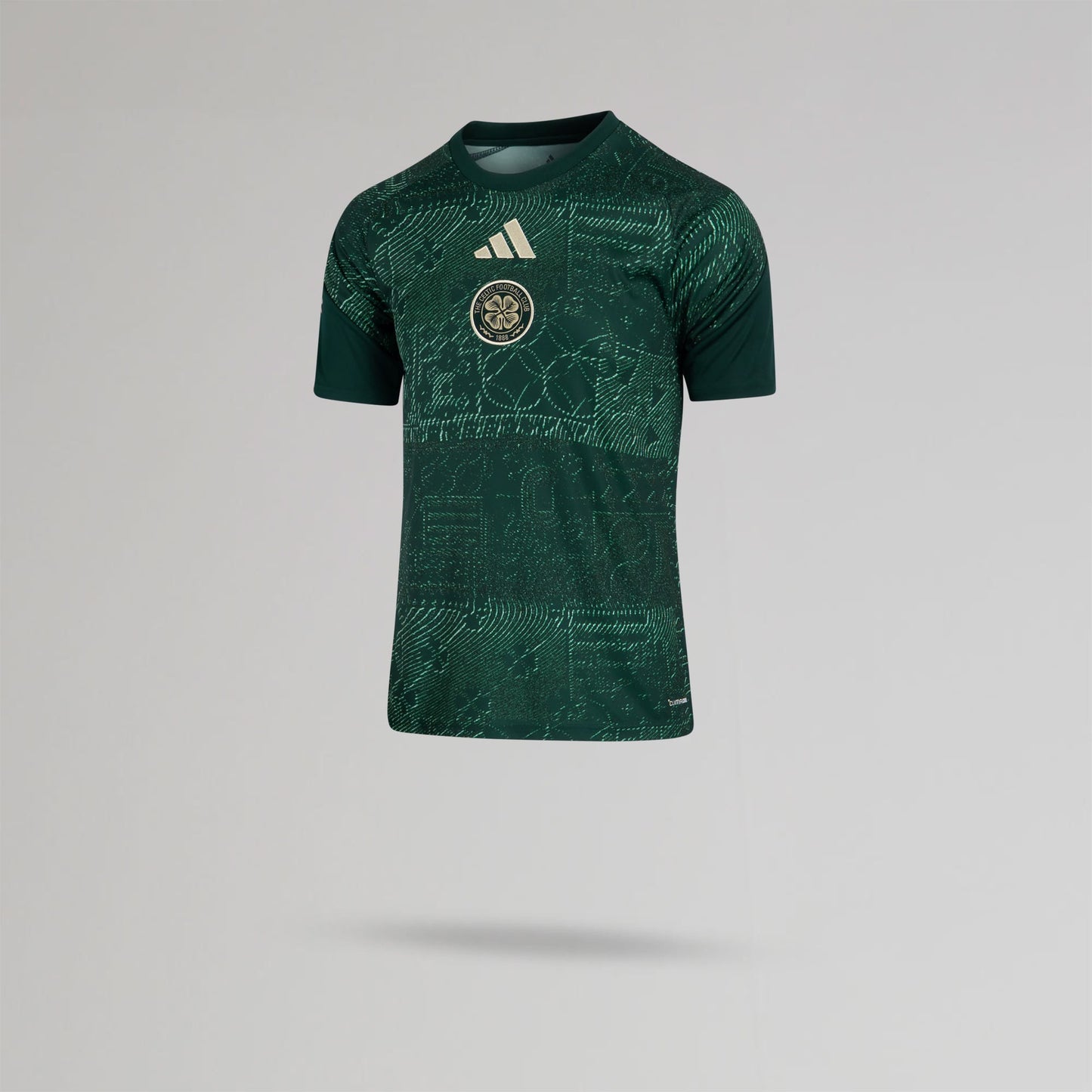 adidas Celtic Junior 2026/27 Dark Green Pre-Match Jersey