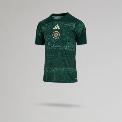 adidas Celtic Junior 2026/27 Dark Green Pre-Match Jersey