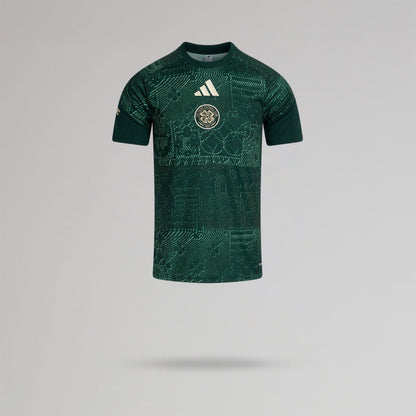 adidas Celtic Junior 2026/27 Dark Green Pre-Match Jersey