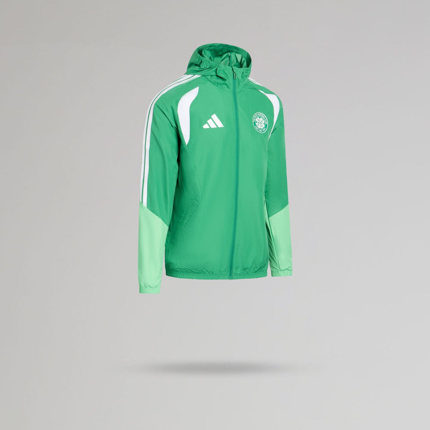 adidas Celtic Junior 2026/27 Green All Weather Jacket