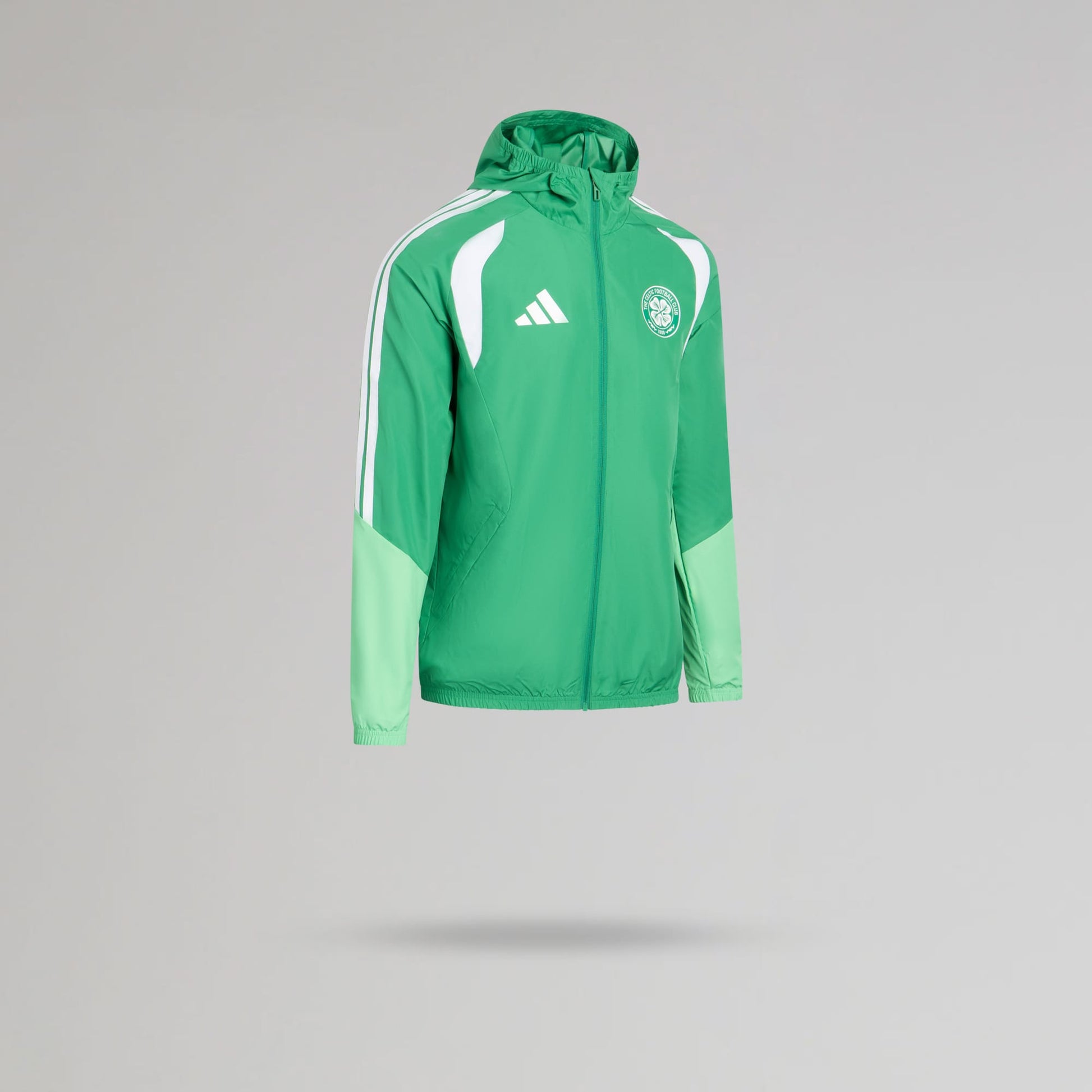 adidas Celtic Junior 2026/27 Green All Weather Jacket