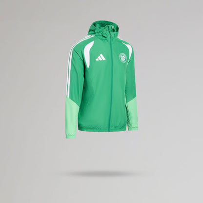 adidas Celtic Junior 2026/27 Green All Weather Jacket