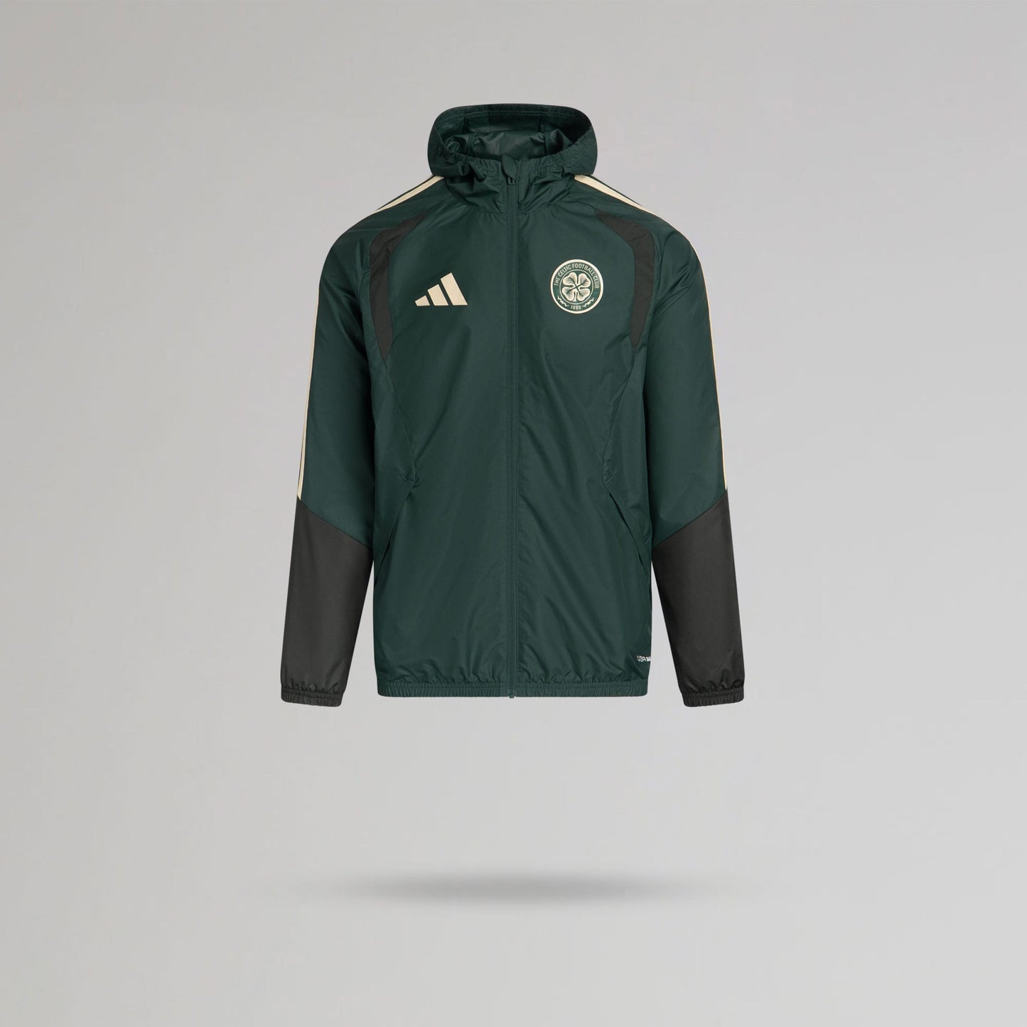 adidas Celtic Junior 2026/27 Shadow Green All Weather Jacket
