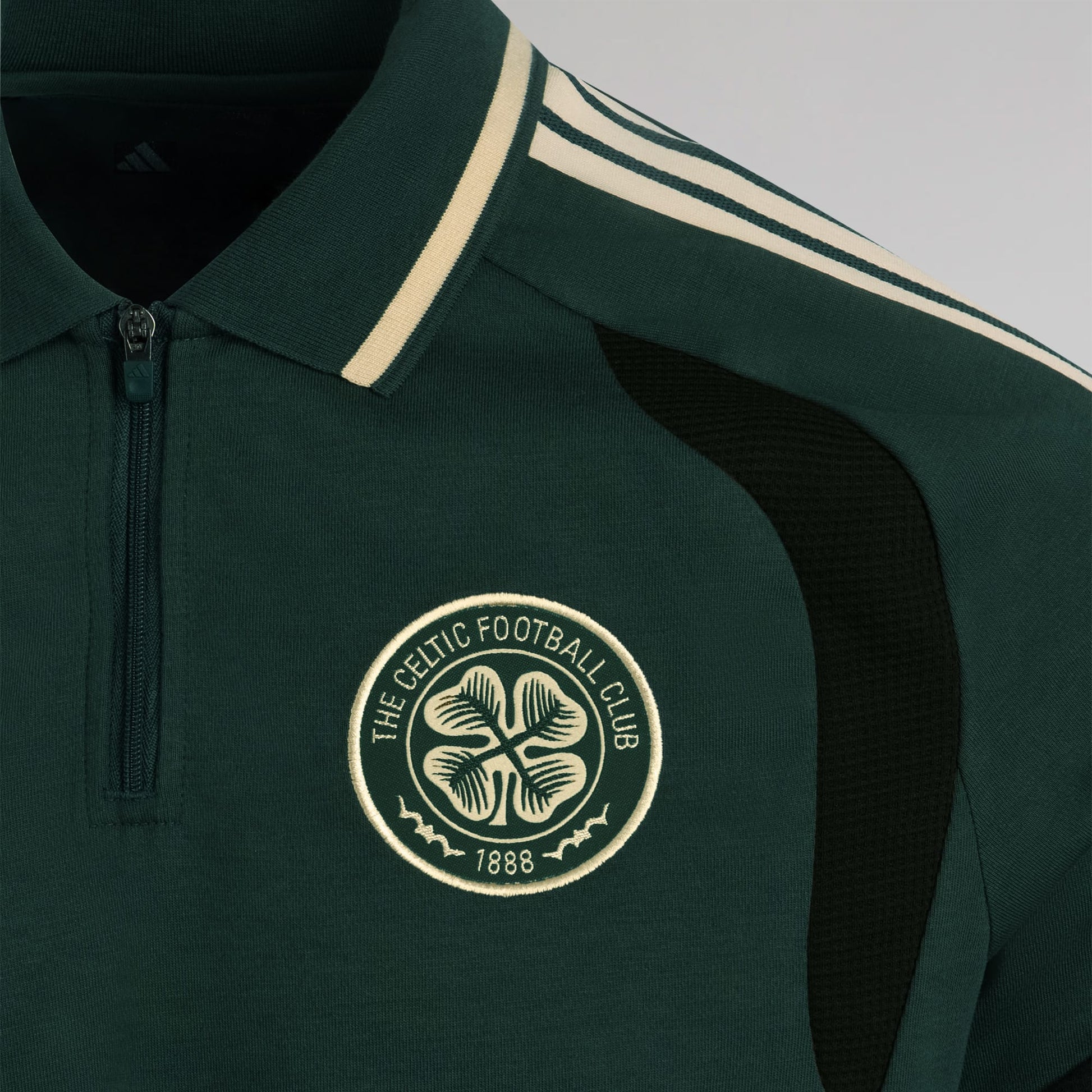 adidas Celtic Junior 2026/27 Shadow Green Training Polo