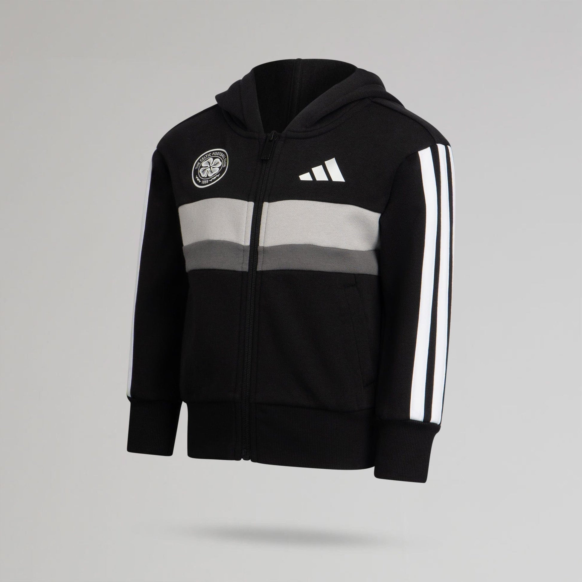 adidas Celtic Junior Black Tracksuit