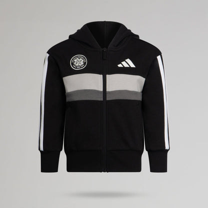 adidas Celtic Junior Black Tracksuit