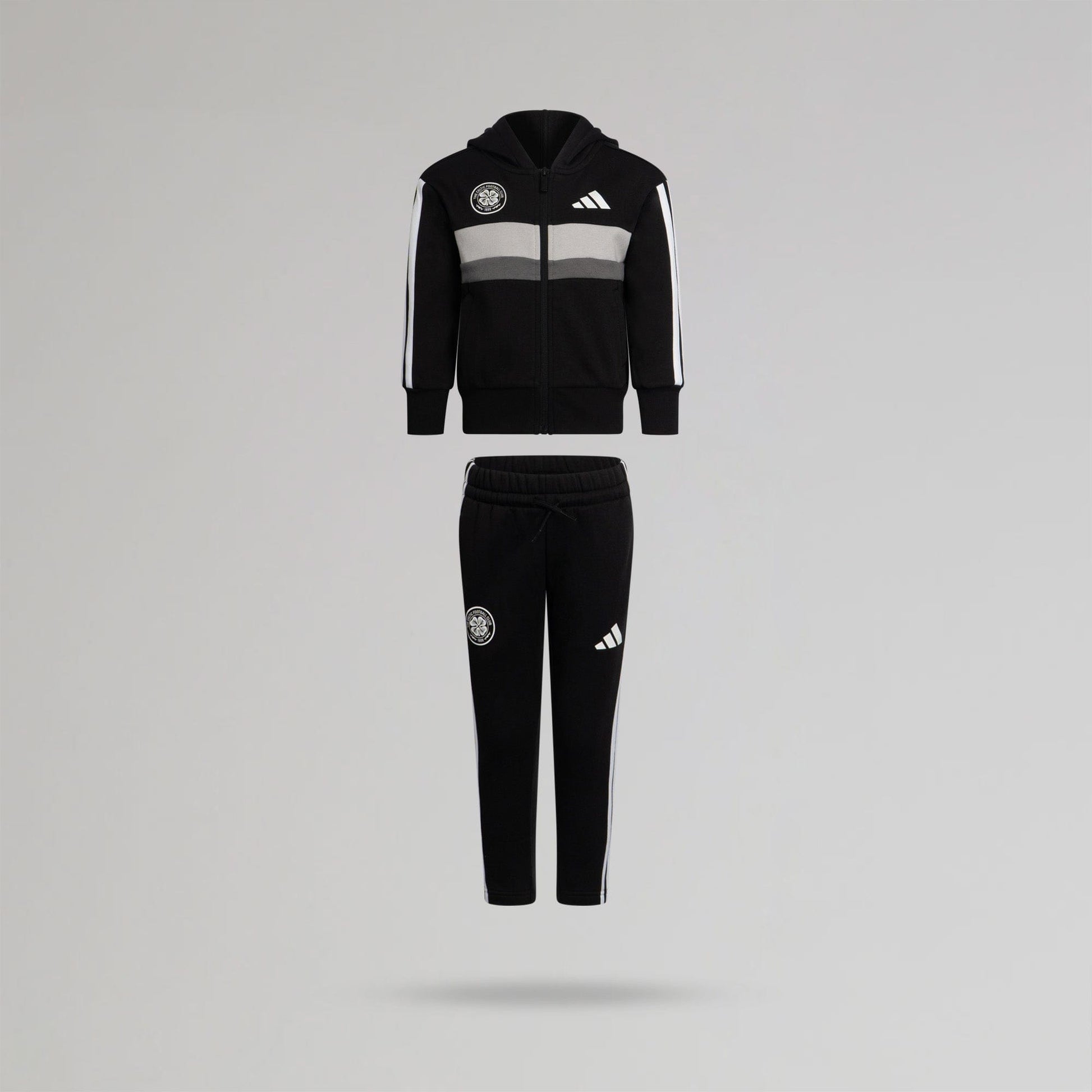 adidas Celtic Junior Black Tracksuit