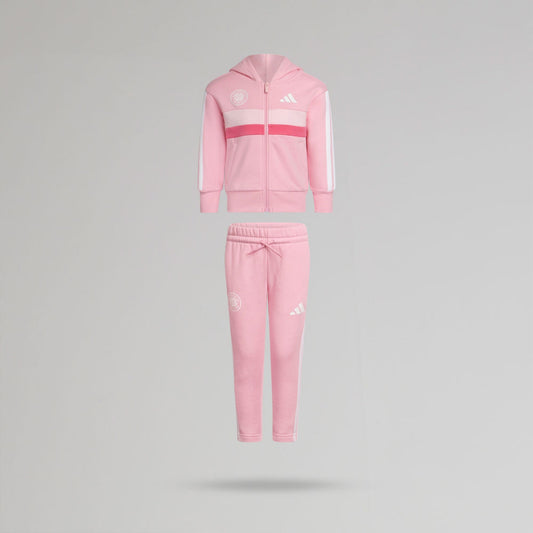 adidas Celtic Junior Pink Tracksuit