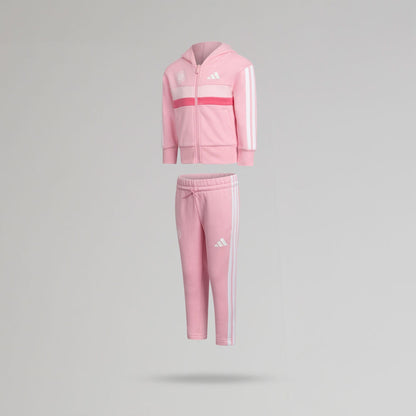 adidas Celtic Junior Pink Tracksuit
