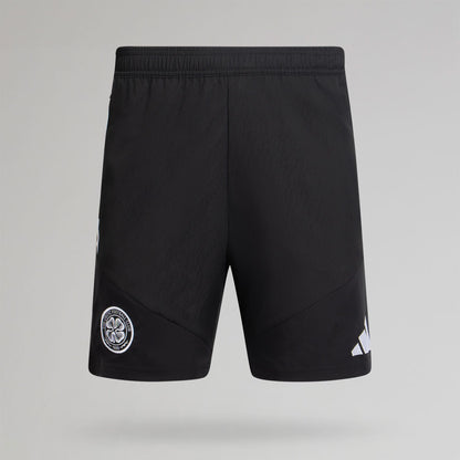 adidas Celtic Men's 2026/27 Black Downtime Training Shorts