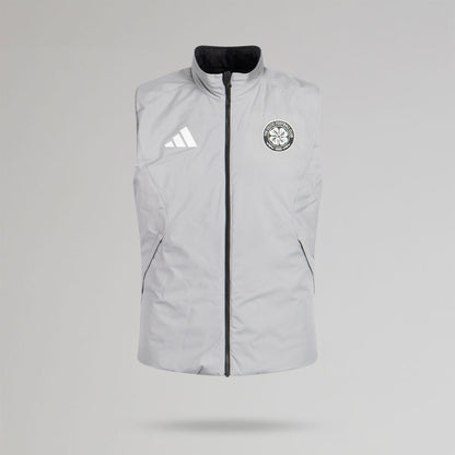 adidas Celtic Men's 2026/27 Black/Grey Reversible Gilet