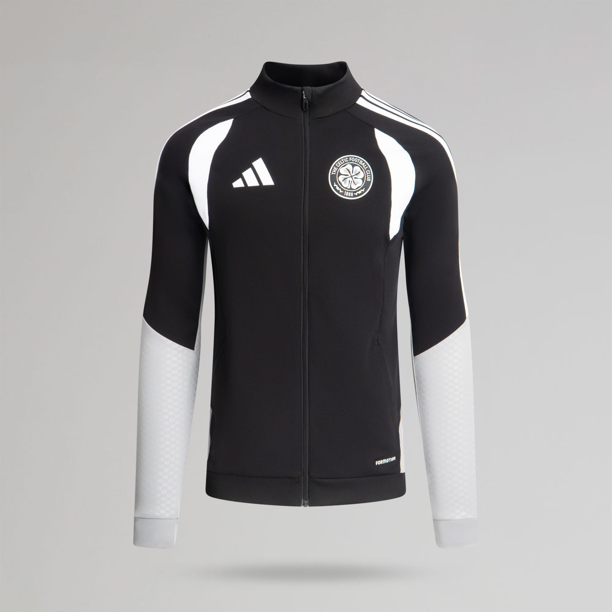 adidas Celtic Men's 2026/27 Black Track Jacket – Official Celtic Store