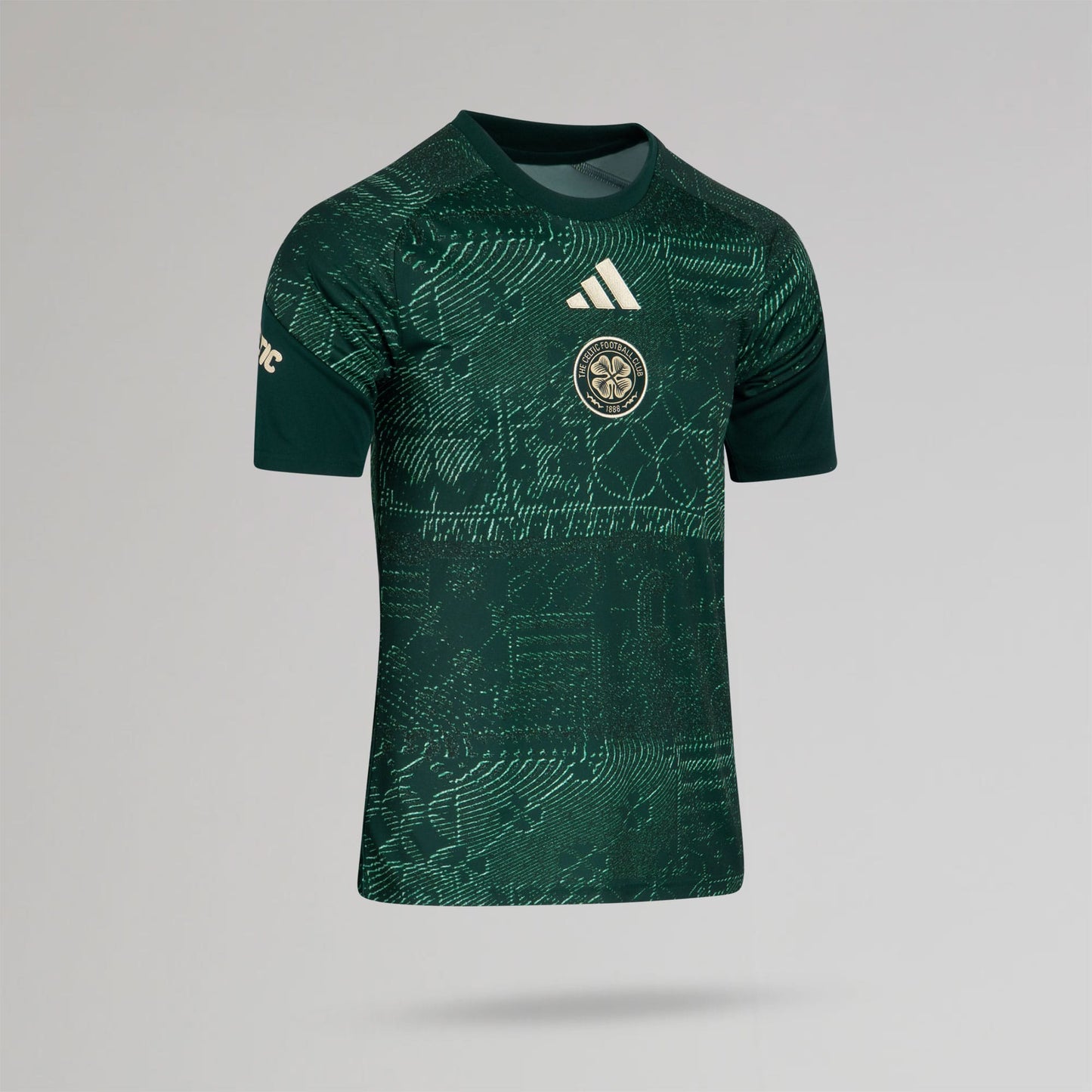 adidas Celtic Men's 2026/27 Dark Green Pre-Match Jersey