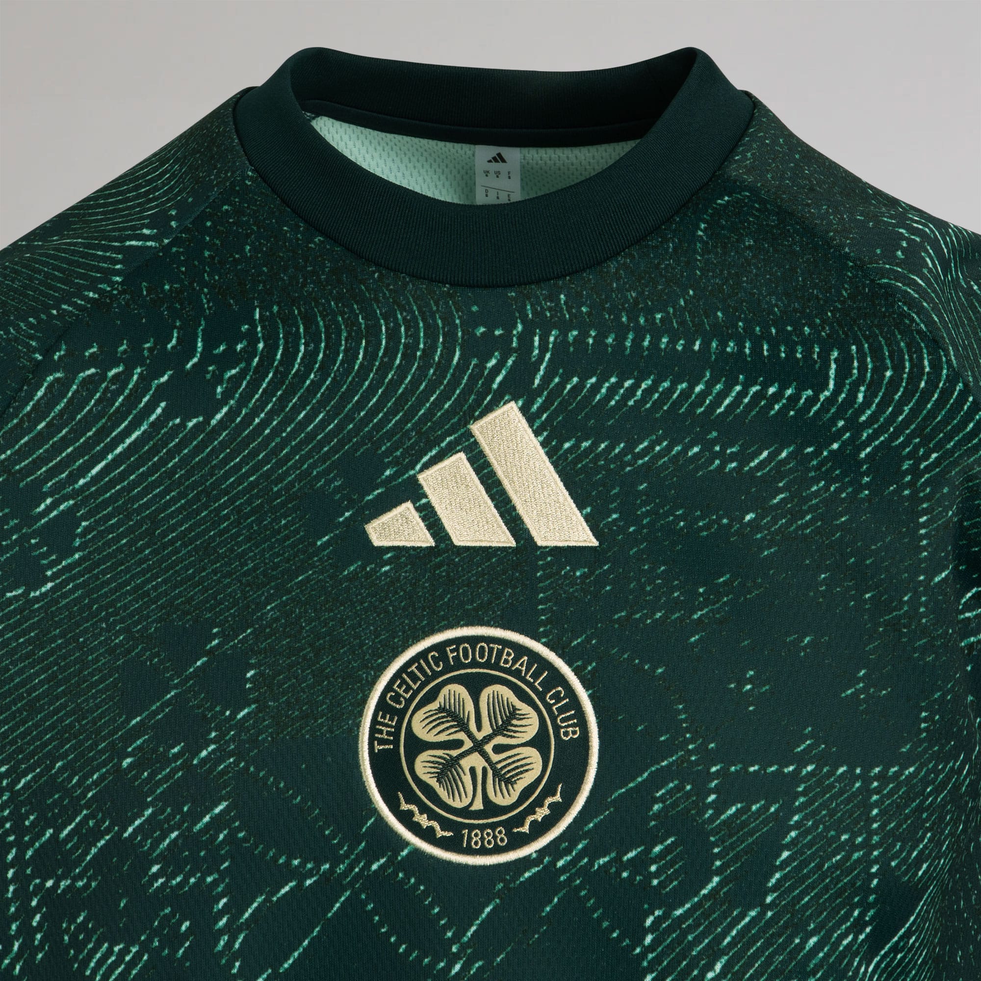 adidas Celtic Men's 2026/27 Dark Green Pre-Warm Top – Official Celtic Store