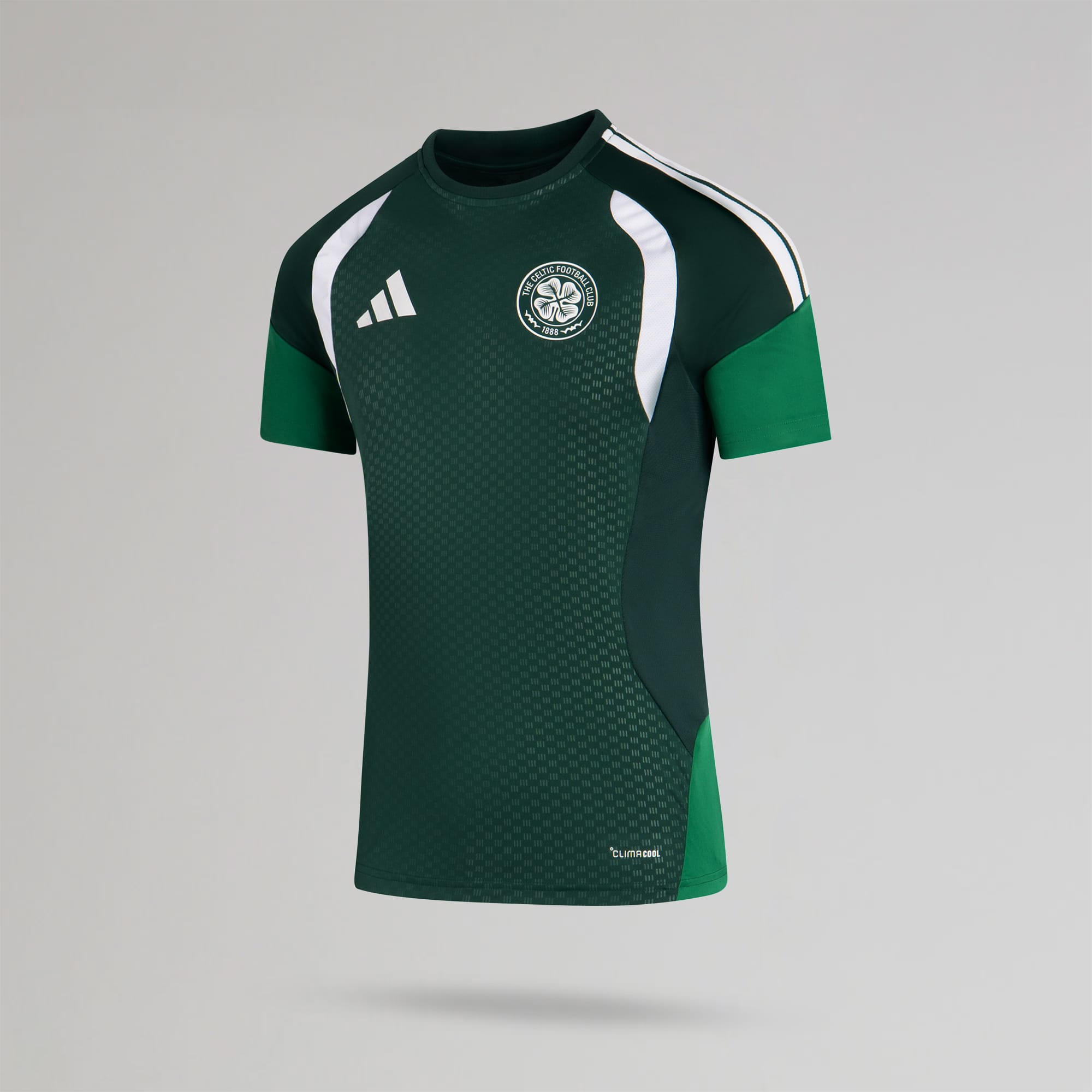 adidas Celtic Men's 2026/27 Dark Green Training Jersey – Official