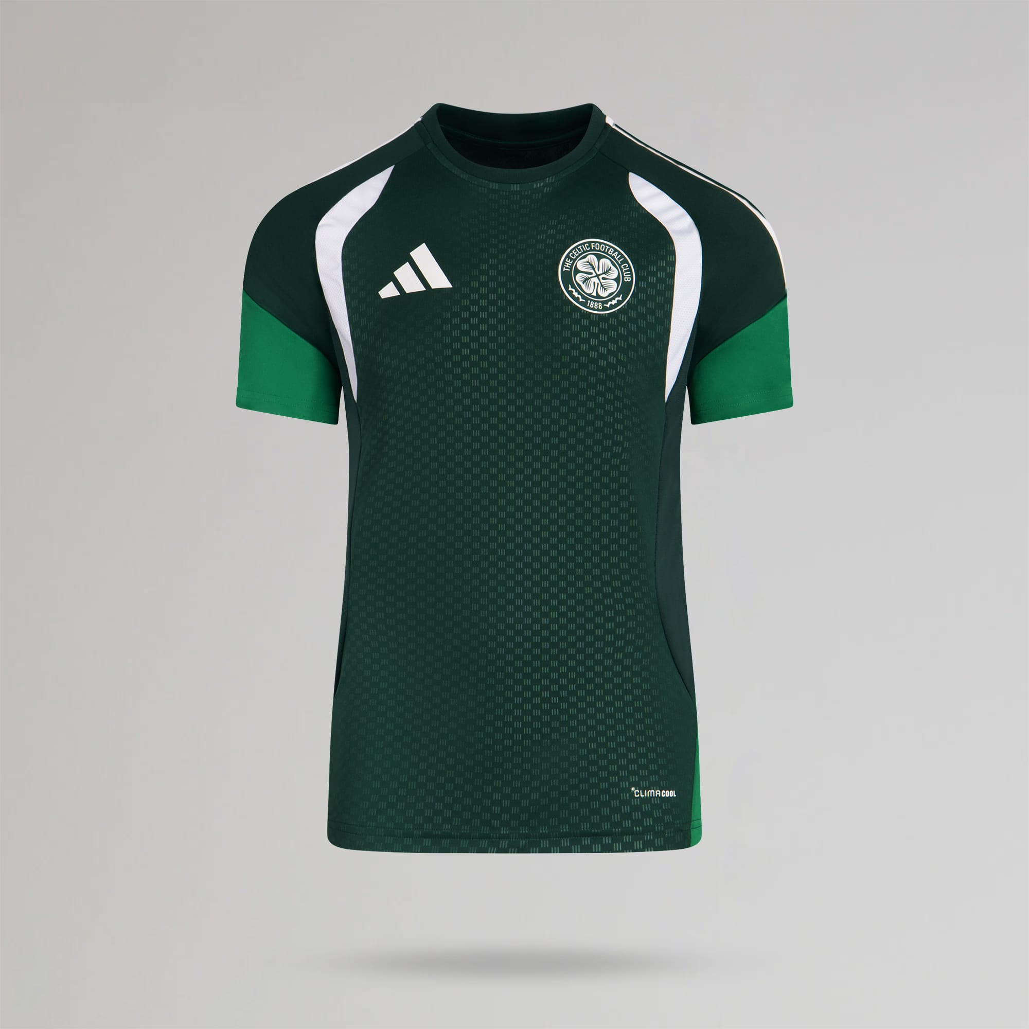 adidas Celtic Men's 2026/27 Dark Green Training Jersey – Official