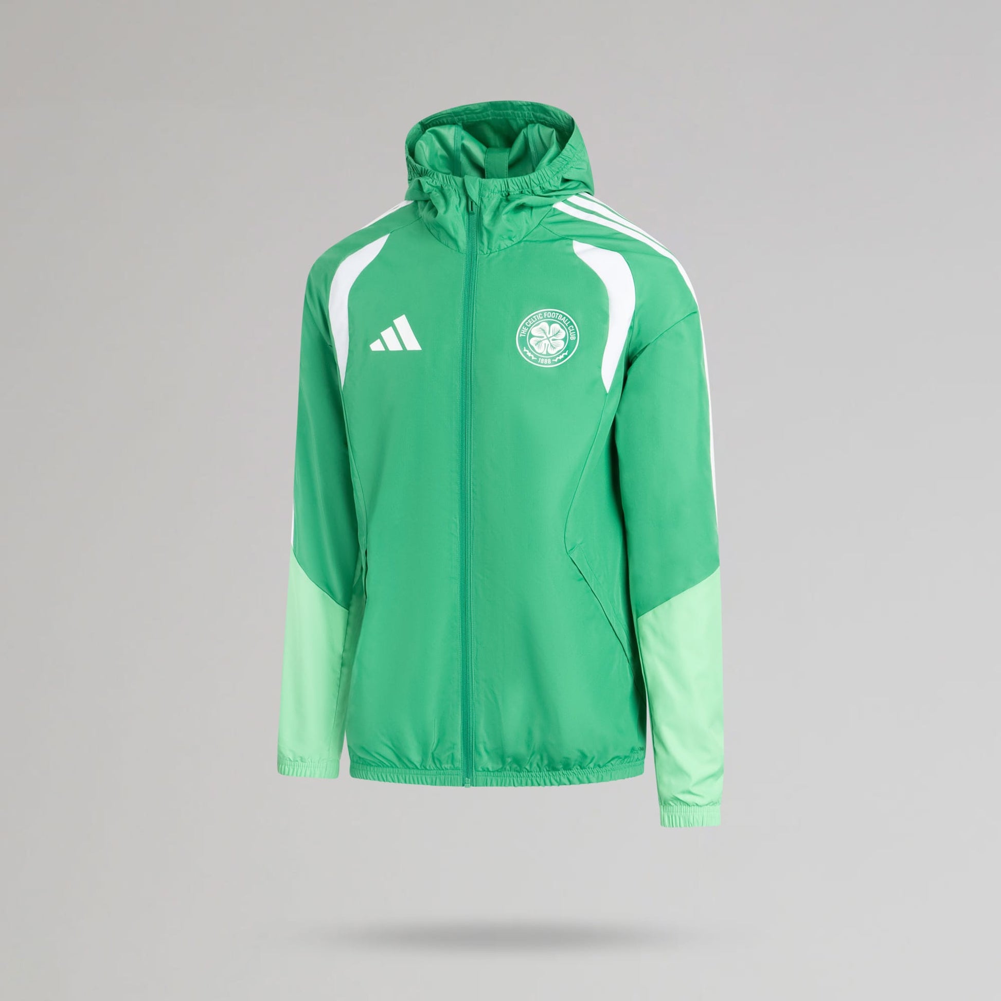 adidas Celtic Men's 2026/27 Green All Weather Jacket