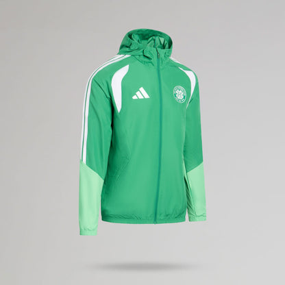 adidas Celtic Men's 2026/27 Green All Weather Jacket
