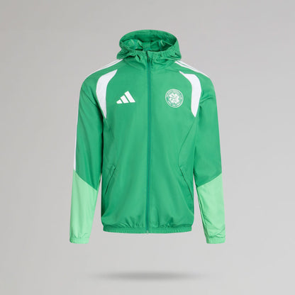adidas Celtic Men's 2026/27 Green All Weather Jacket