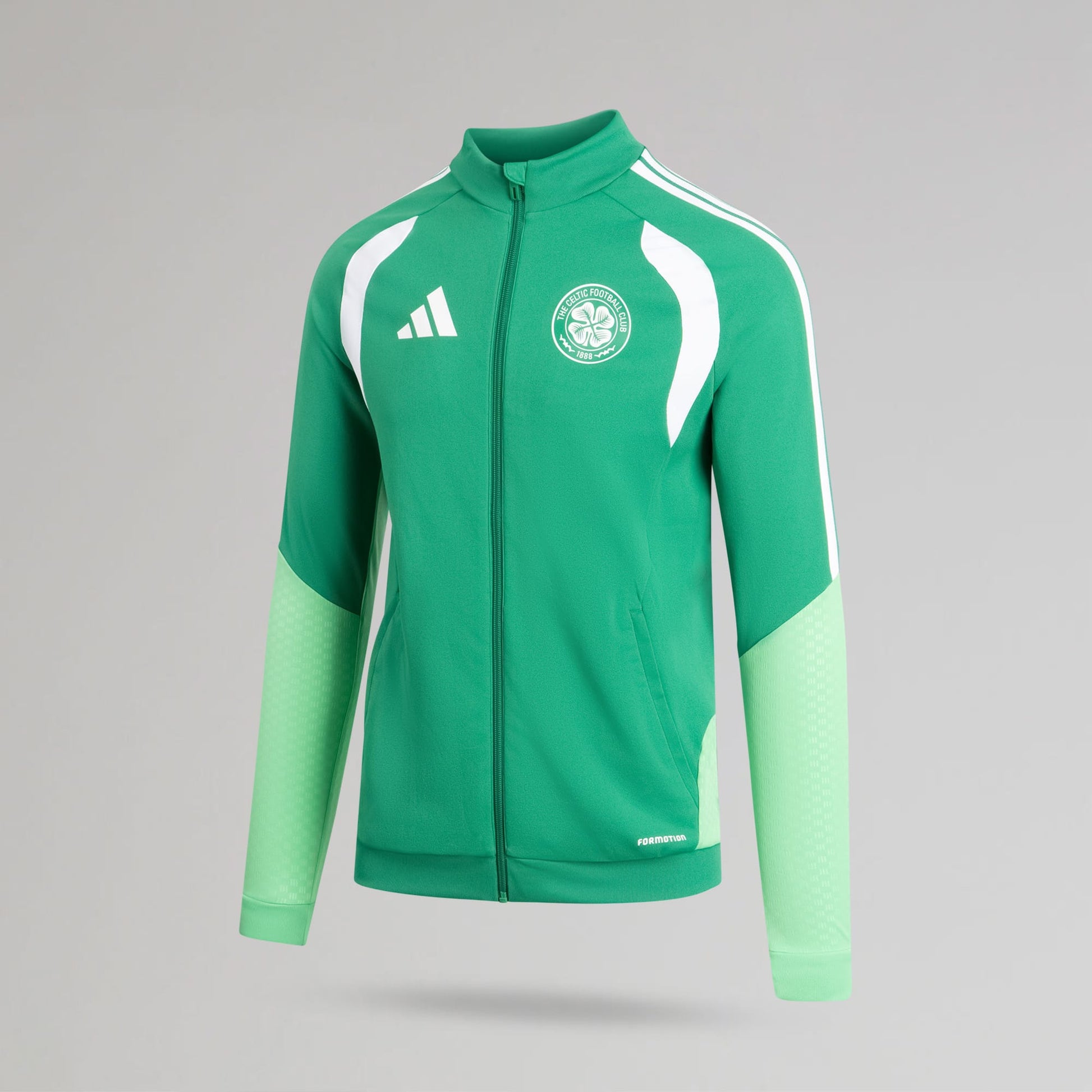 adidas Celtic Men's 2026/27 Green Training Jacket