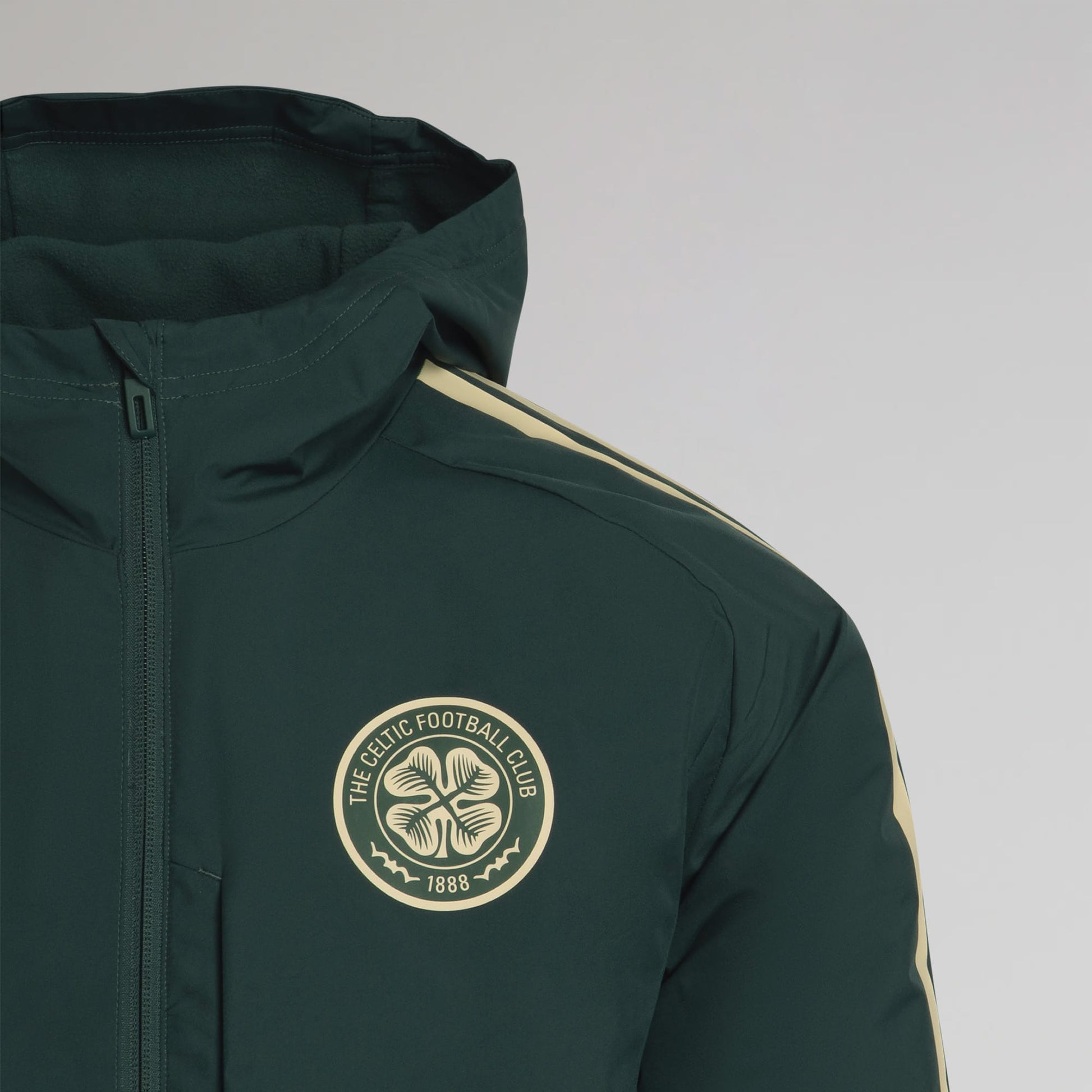 adidas Celtic Men's 2026/27 Shadow Green Parka