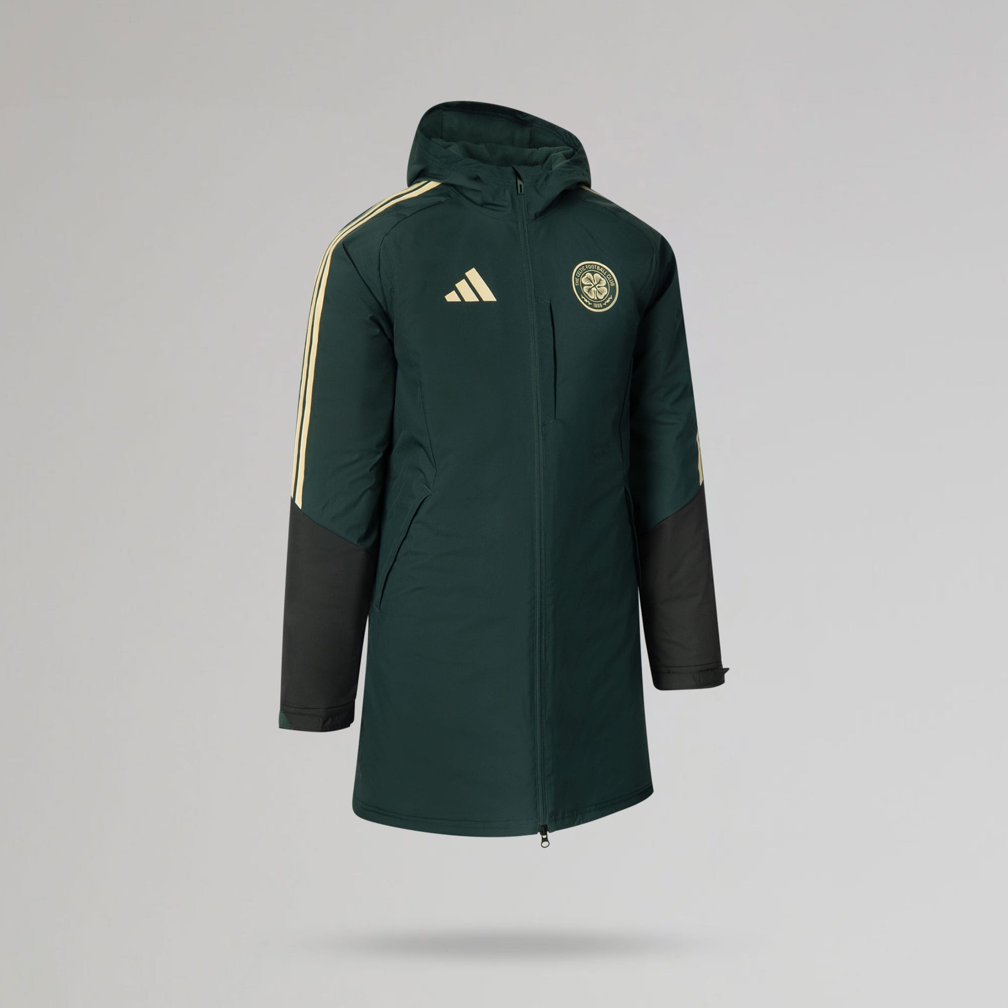 adidas Celtic Men's 2026/27 Shadow Green Parka – Official Celtic Store