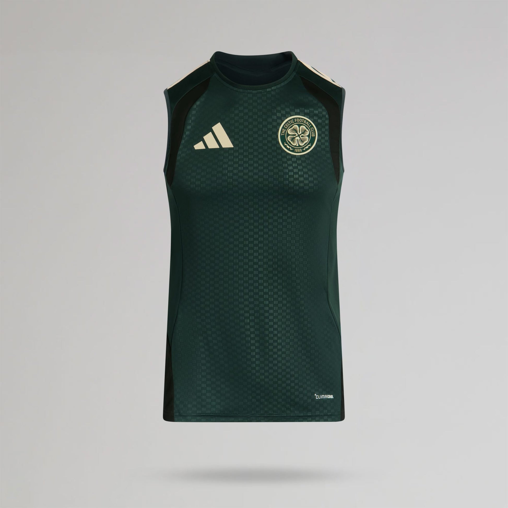 adidas Celtic Men's 2026/27 Shadow Green Sleeveless Jersey