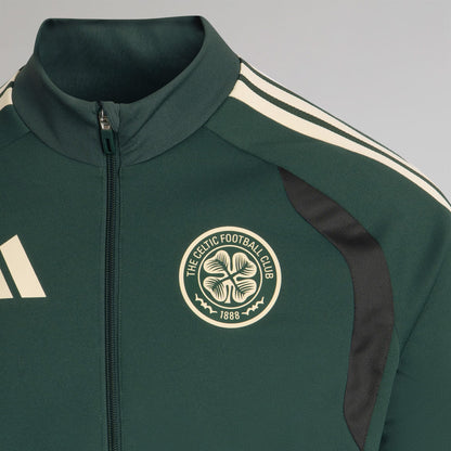 adidas Celtic Men's 2026/27 Shadow Green Track Jacket