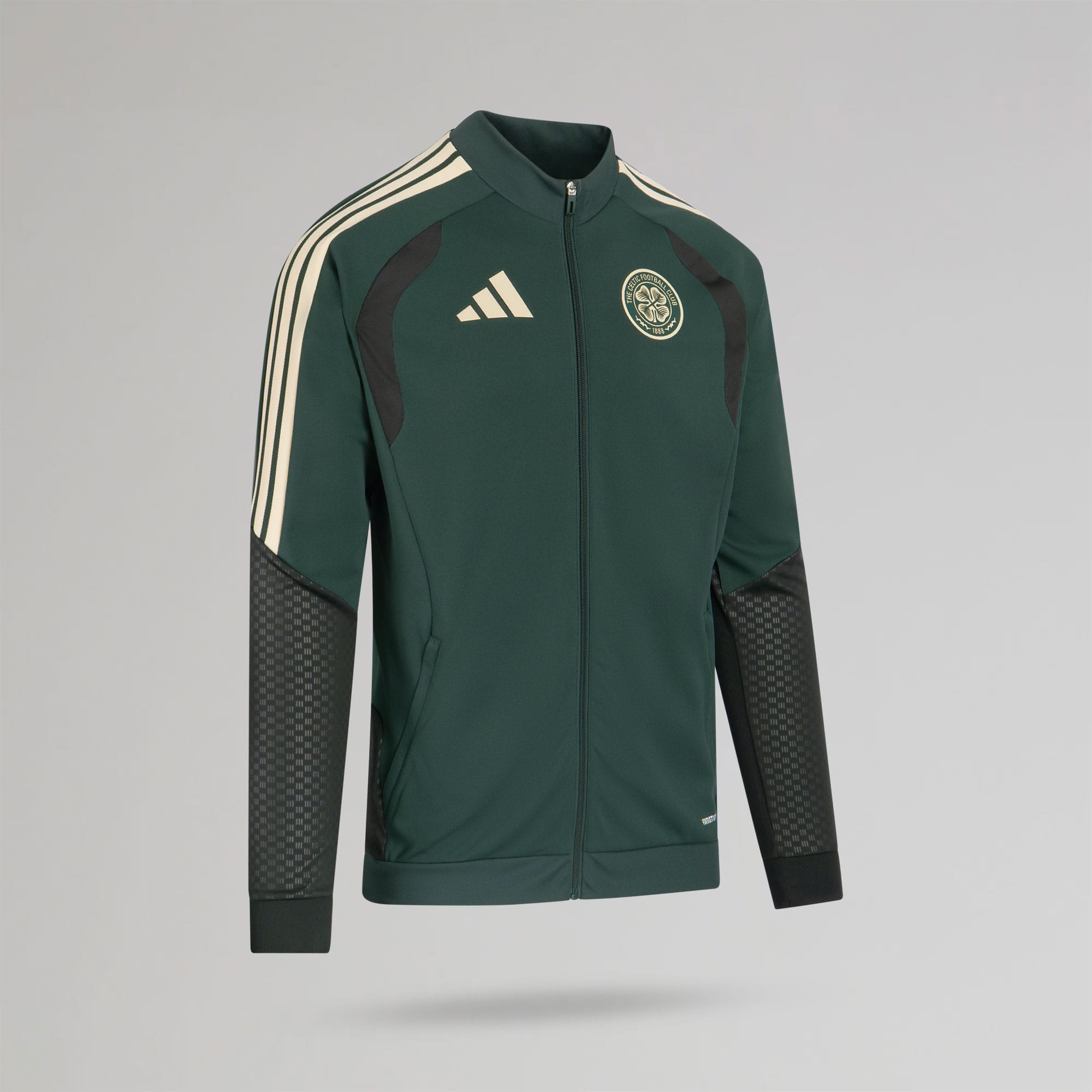 adidas Celtic Men's 2026/27 Shadow Green Track Jacket – Official