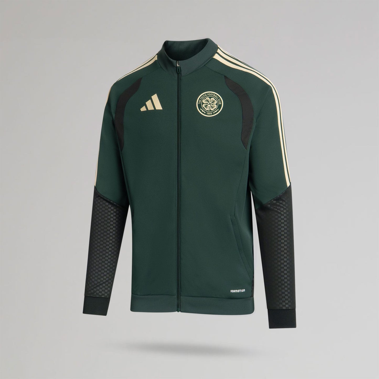 adidas Celtic Men's 2026/27 Shadow Green Track Jacket